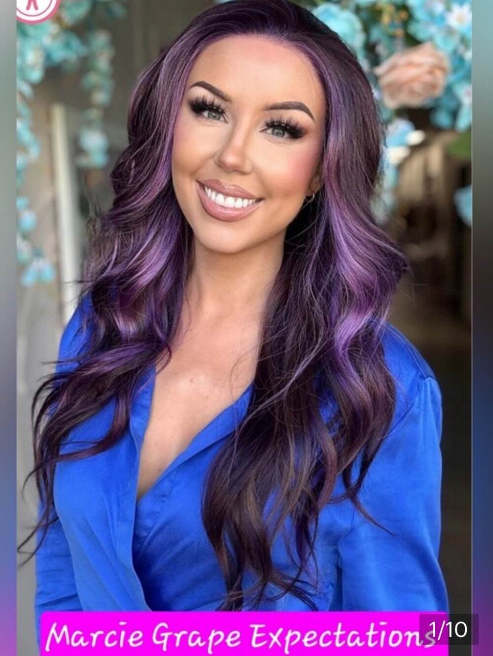 Marcie Grape expectations chelsey smith crown wig